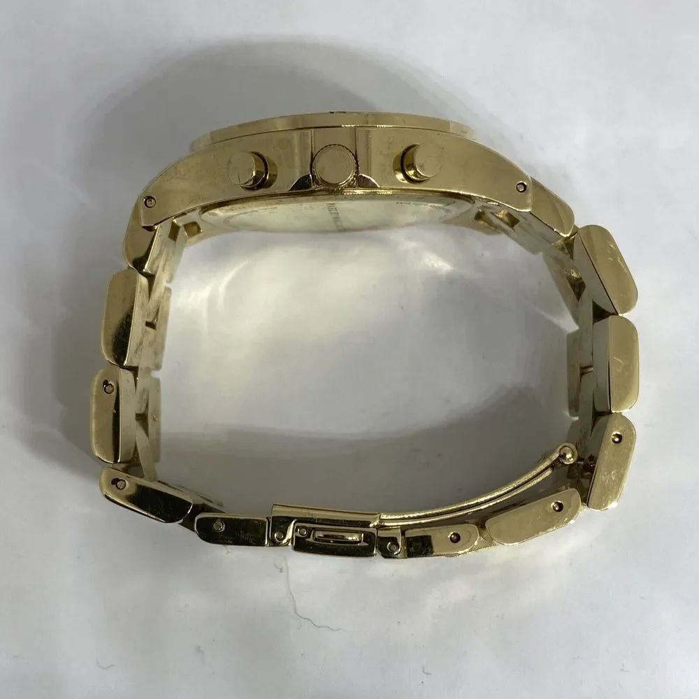 Marc Jacobs MBM3105 Women's Gold Stainless Steel Analog Dial Quartz Watch XX899